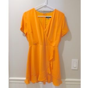 Seeking The Sunshine Orange Dress